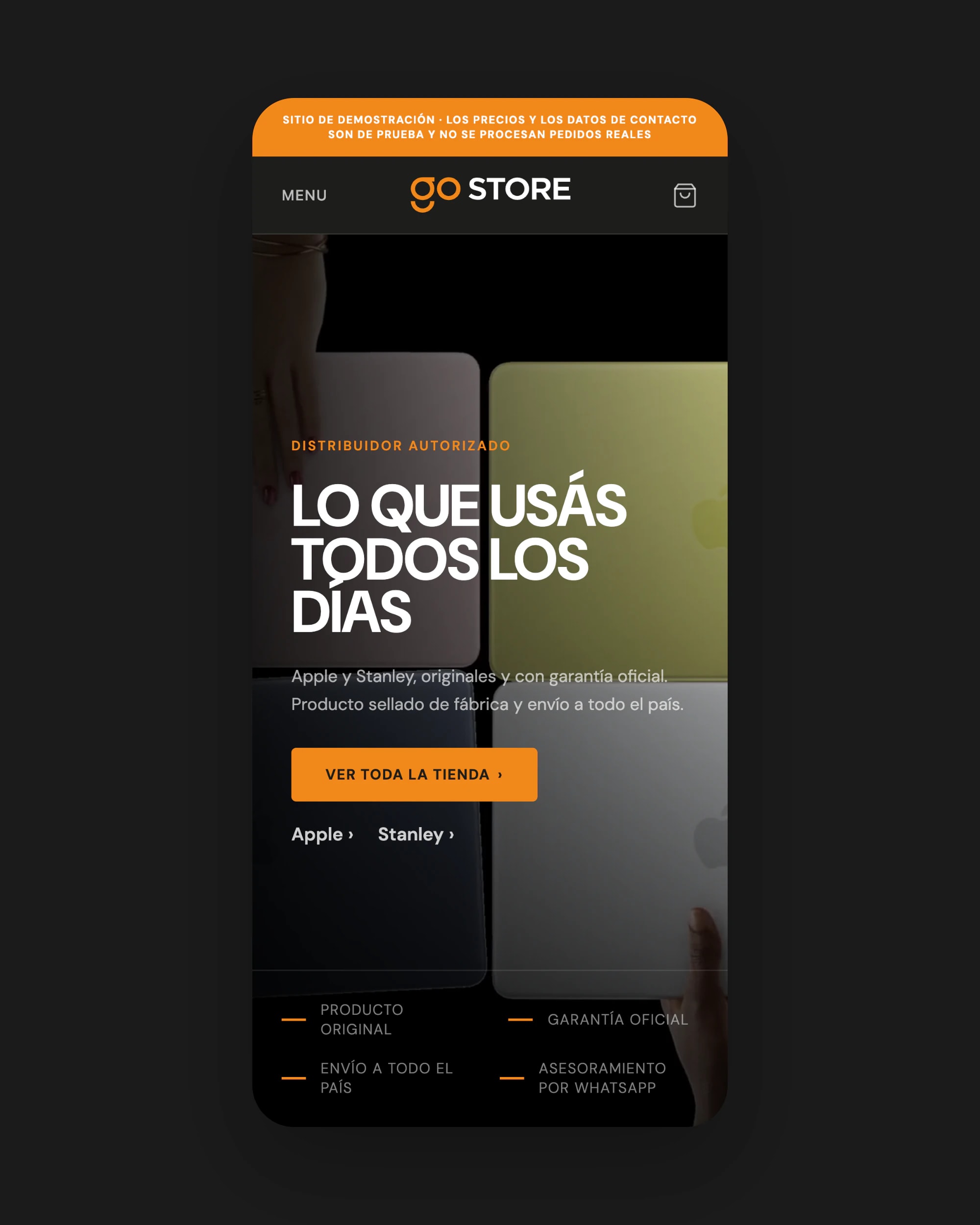 GoStore, detail 1