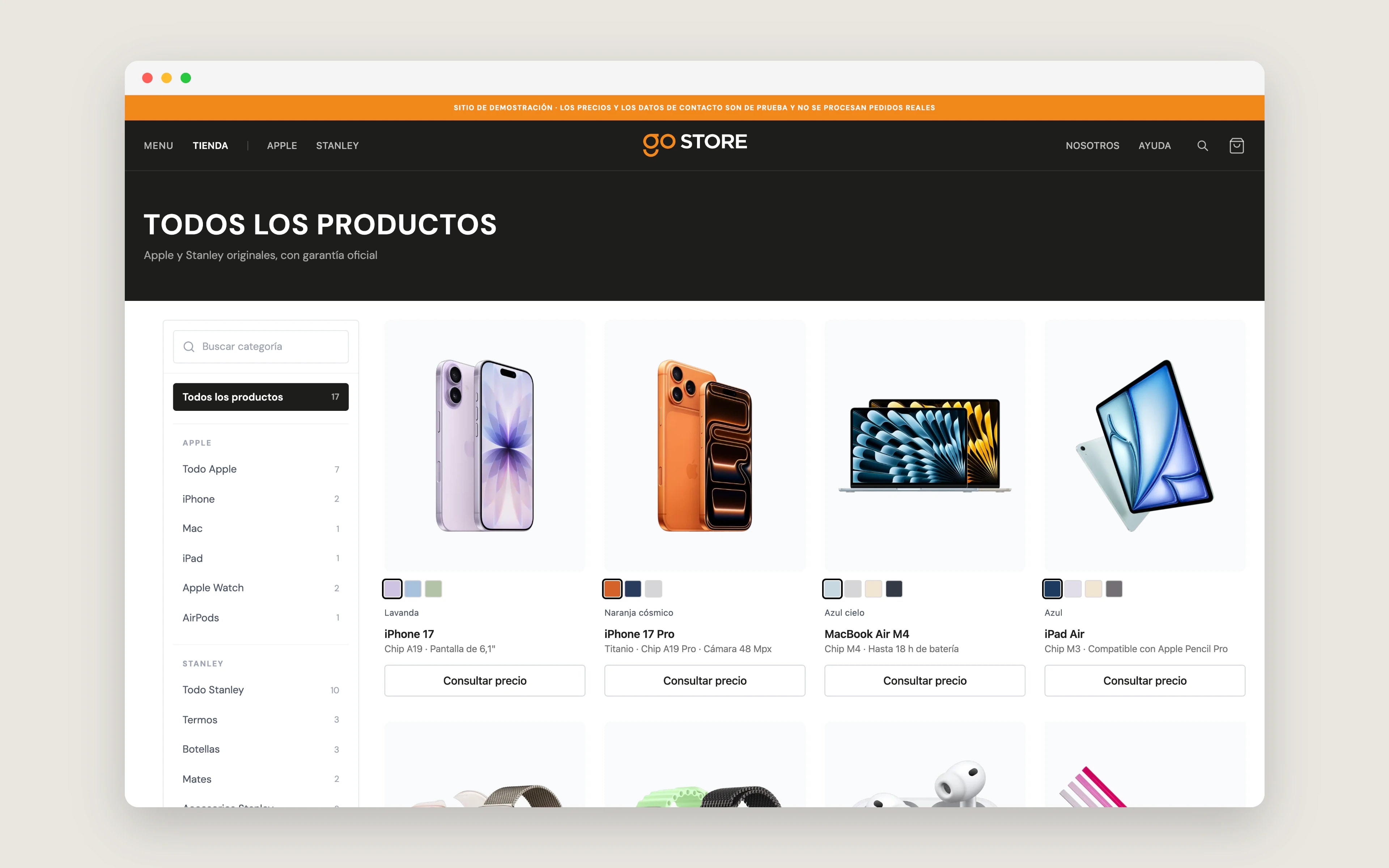 GoStore, detail 3